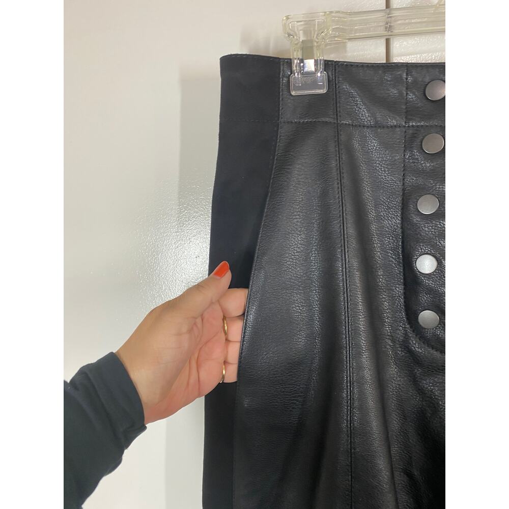 Stella McCartney Skin Free Skin Faux Leather High Waisted Pants 38 EU 8 US - Picture 5 of 8